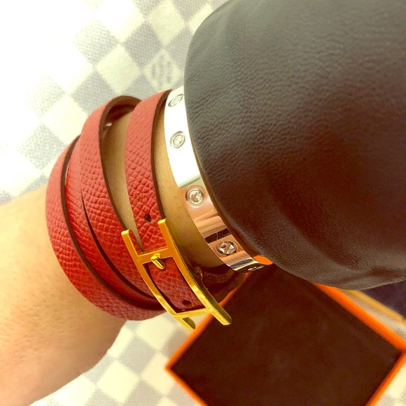 Hermes Jewelry - Authentic Hermes Hapi 3